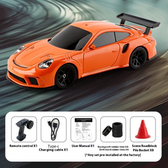 RC Drift Car for Kids – Dual Tires, 4 Colors, Ages 7-14
