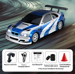 RC Drift Car for Kids – Dual Tires, 4 Colors, Ages 7-14