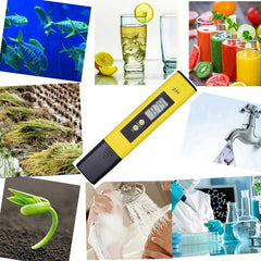 Portable High-Precision pH Meter – Water Quality Tester for Home, Pool & Lab