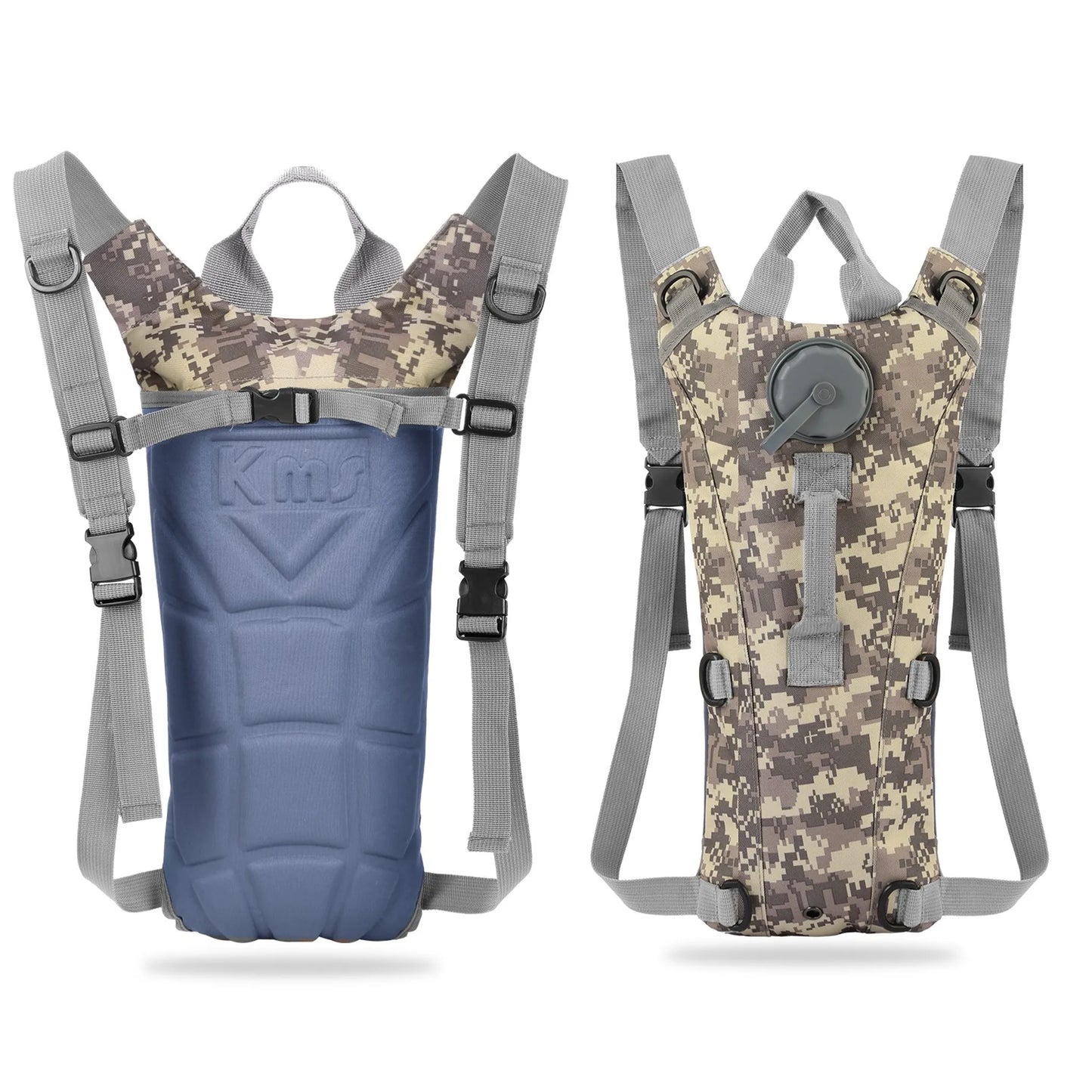 iMounTEK Tactical Hydration Pack – 3L Water Bladder | Hiking, Cycling & Outdoor