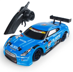 High-Speed Electric RC Drift Car – 28km/h, LED Lights, 6 Colors