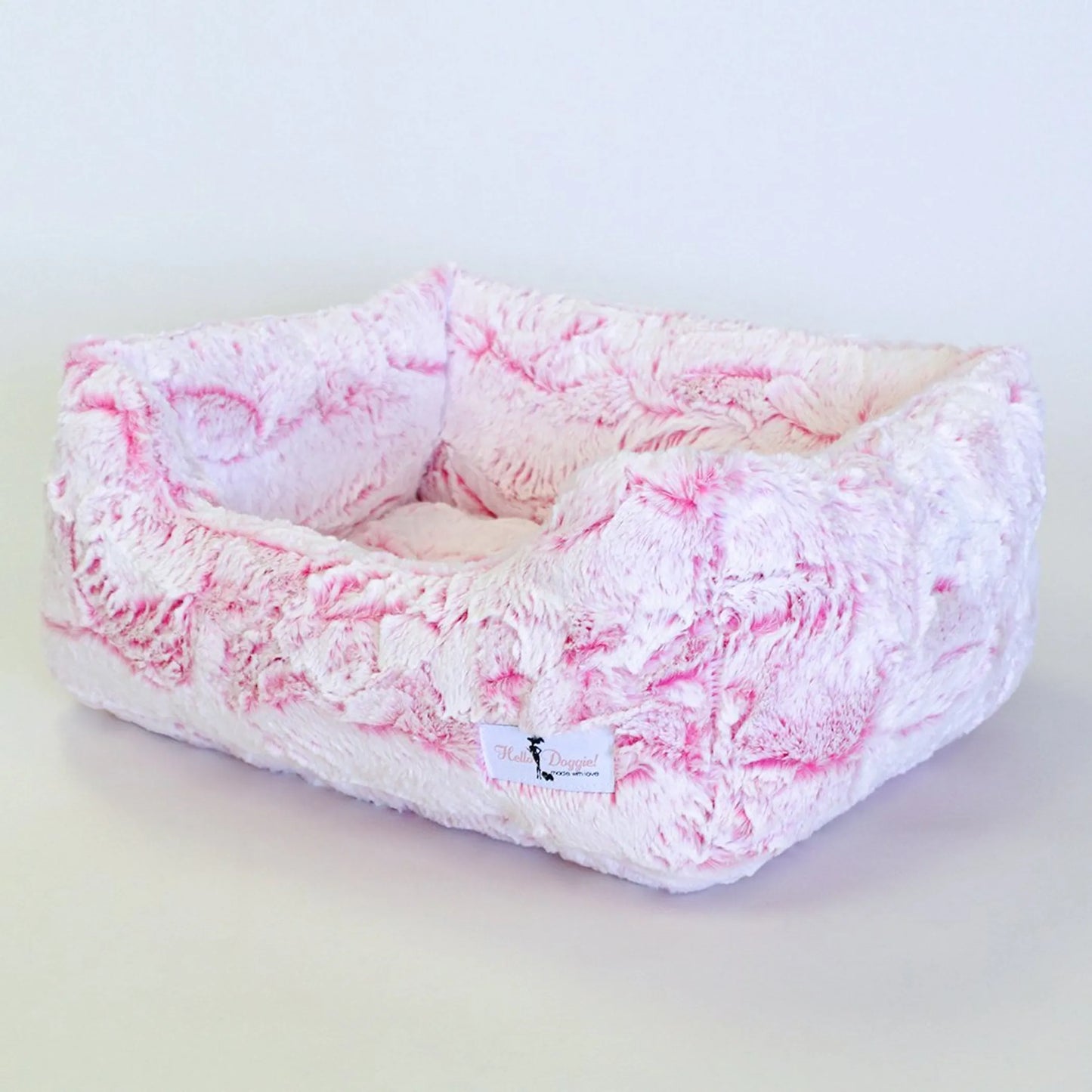 Hello Doggie Whisper Pet Bed – Luxury Designer Dog Bed | Small & Large