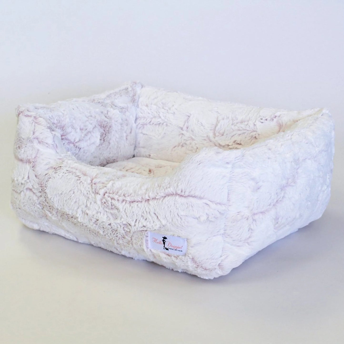 Hello Doggie Whisper Pet Bed – Luxury Designer Dog Bed | Small & Large