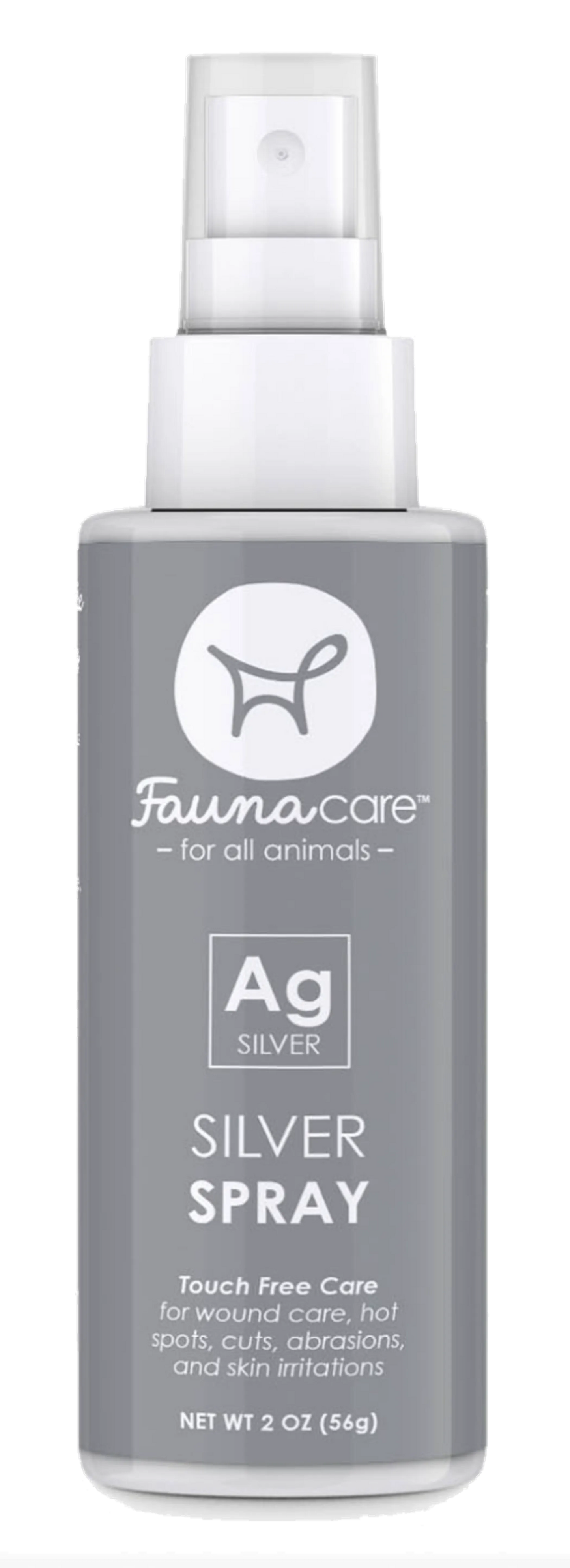 Fauna Care Silver Spray – Pet Wound & Skin Care | 2 oz & 4.5 oz