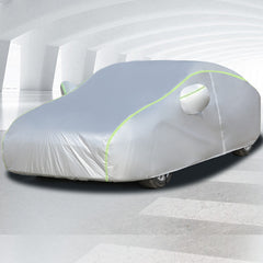 Universal Waterproof Car Cover – Oxford Cloth with Insulation & Reflective Strip