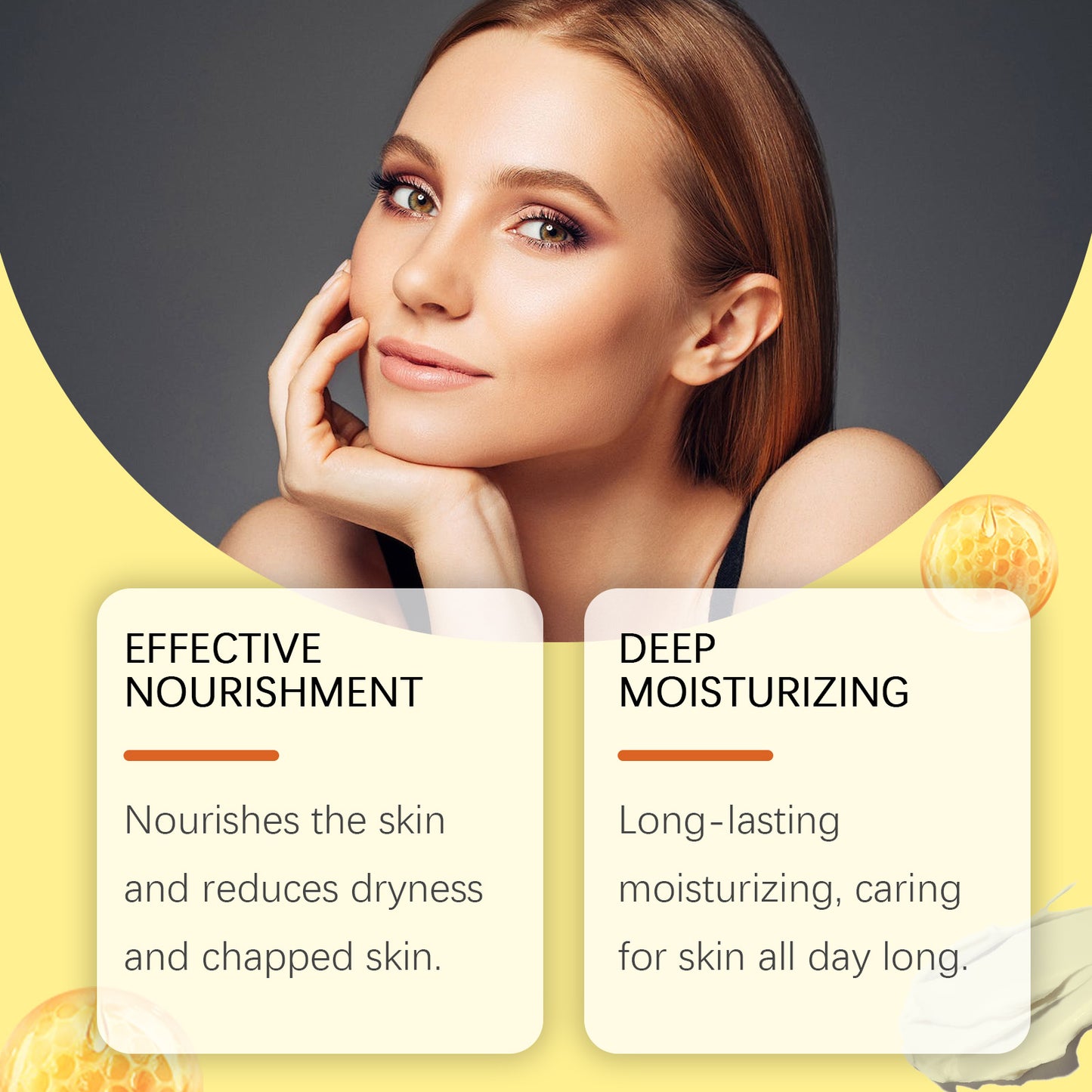 OUHOE Facial Body Tallow Balm Daily Skin Care Moisturizing Moisturizing Skin Soft And Shiny Tallow Balm