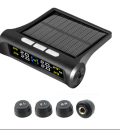 Solar Wireless Tire Pressure Monitoring System (TPMS) – Universal External Sensor