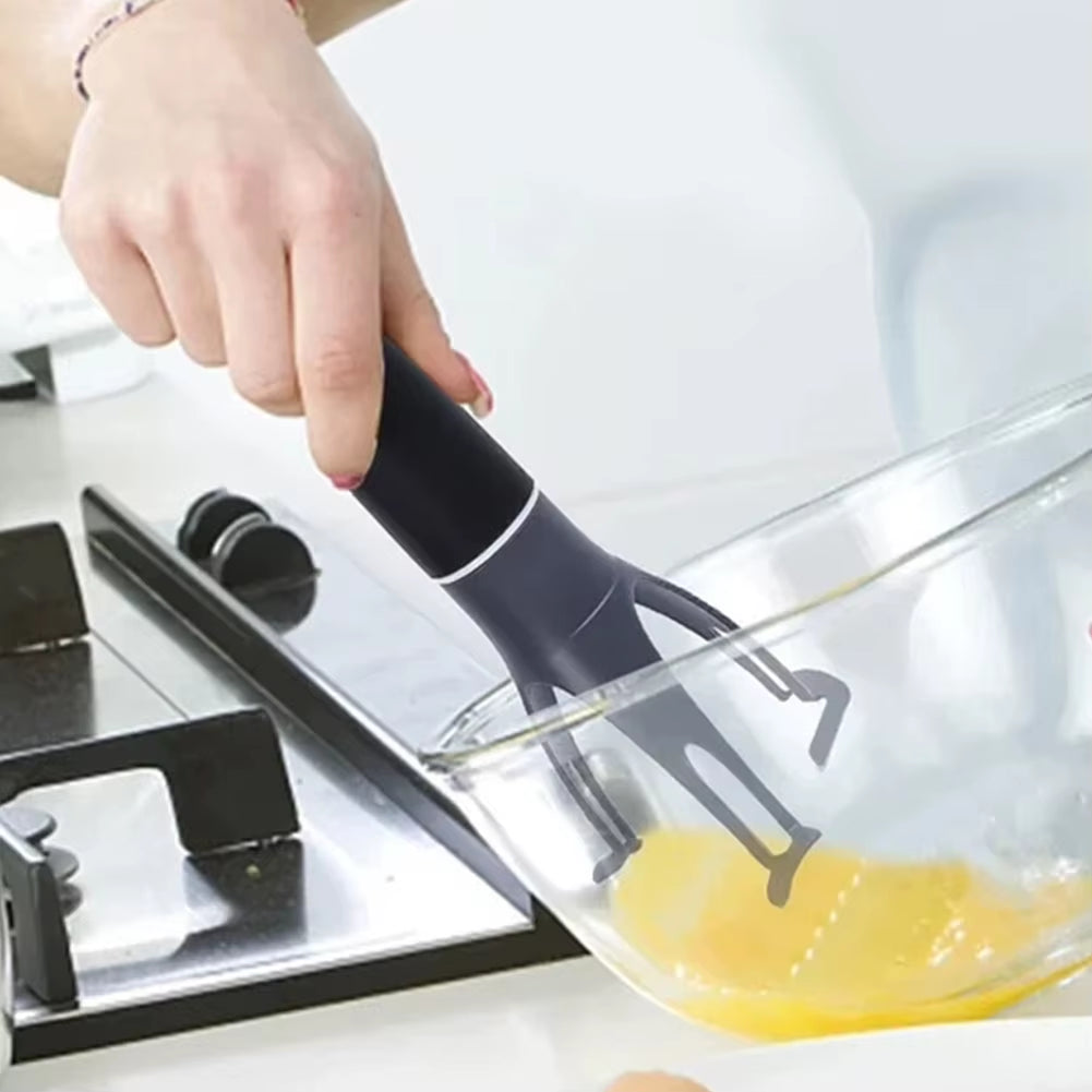 Automatic Triangle Pan Stirrer and Multifunctional Egg Beater for Sauces, Soups, and Cream – Dishwasher Safe and Battery Operated Kitchen Tool